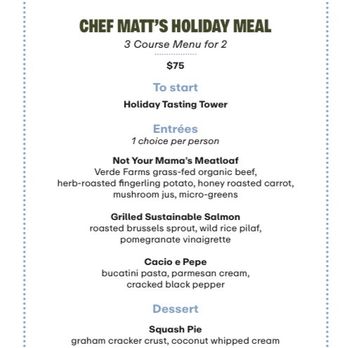 True Food Kitchen - Holiday Menu - New American Near Me - Tucson, Arizona