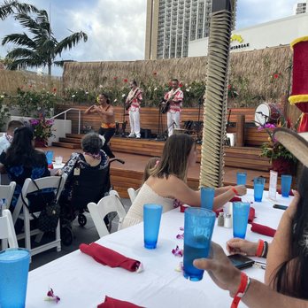 Paina Waikiki Luau - View from a VIP seating table - Polynesian Near Me - Honolulu, Hawaii