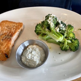 Coastal Kitchen - Seared salmon -OCRW - New American Near Me - Dana Point, California