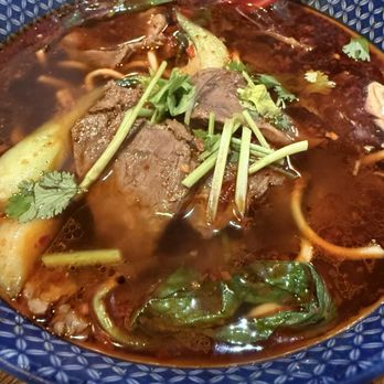 Chengdu Bistro - Sichuan spicy beef noodle soup - Szechuan Near Me - Chicago, Illinois