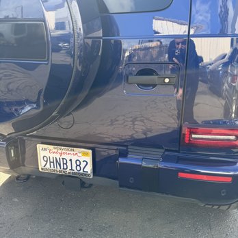 B.A.M Auto Collision - 2021 Mercedes G550 before repairs - Body Shops Near Me - Escondido, California