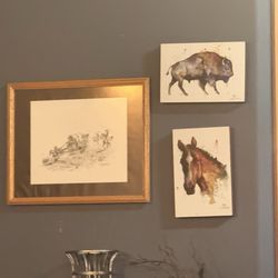 Heartland Pub and Grill - Western Art