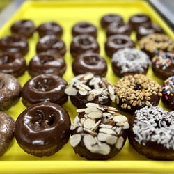 Donuts N Boba - Devil's Food Cake donuts