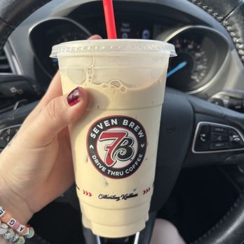 7 Brew Coffee - Medium Iced Cinnamon Roll - Coffee & Tea Near Me - Beavercreek, Ohio 7 Brew Coffee - Medium Iced Cinnamon Roll - Coffee & Tea Near Me - Beavercreek, Ohio