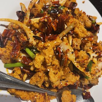 Royal Sichuan - Deep-Fried Chicken with Roasted Chili - Chinese Near Me - Richardson, Texas Royal Sichuan - Deep-Fried Chicken with Roasted Chili - Chinese Near Me - Richardson, Texas