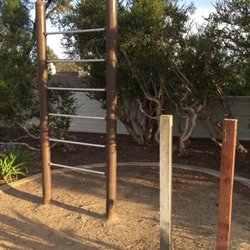 Carmel Grove Park - Stretching and core exercises ladder
