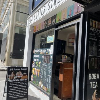 Mountain Boba Tea - The outside of the location, you may not notice it when driving by - Bubble Tea Near Me - San Francisco, California