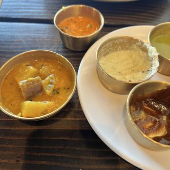 Roaring Indian Plates & Pours - Sambar chutney very flavorful. - Indian Near Me - Maple Valley, Washington Roaring Indian Plates & Pours - Sambar chutney very flavorful. - Indian Near Me - Maple Valley, Washington