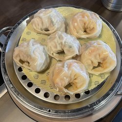 Hanbo Korean Noodle - Pork & kimchi mandu ($17.50)