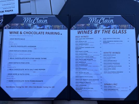 Menu photo 3 McClain Cellars Solvang, CA Menu photo 3 McClain Cellars Solvang, CA