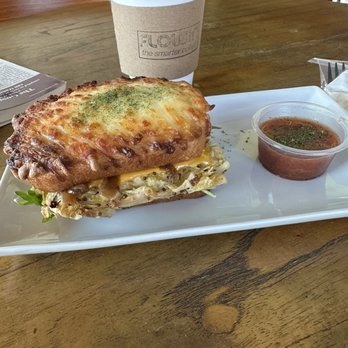 Flowin Cafe - Egg and cheese Croque Monsier - Coffee & Tea Near Me - Los Angeles, California