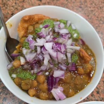 Apana Punjab Indian Cusine - Samosa chaat - Indian Near Me - Goshen, California