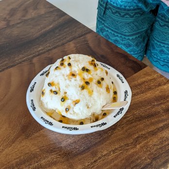 Wailua Shave Ice - Passion fruit seeds on top - Shaved Ice Near Me - Kapaa, Hawaii Wailua Shave Ice - Passion fruit seeds on top - Shaved Ice Near Me - Kapaa, Hawaii