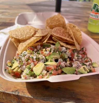 Shark Bite Ceviches by null