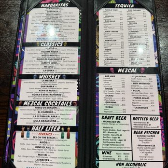 Kalaveras - Menu - Mexican Near Me - Orange, California