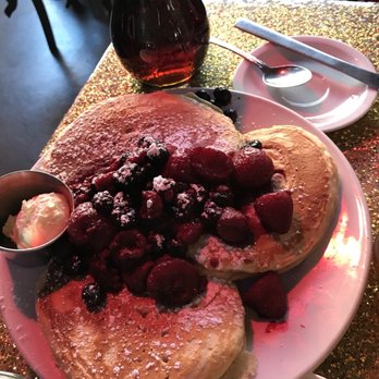 Pick Me Up Cafe - Berry pancakes - New American Near Me - Chicago, Illinois Pick Me Up Cafe - Berry pancakes - New American Near Me - Chicago, Illinois