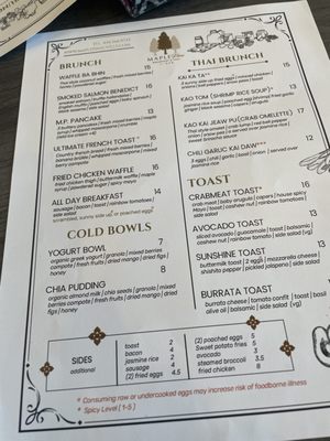 Maple Pine Breakfast & Thai Kitchen by null