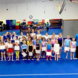 Sonoma Gymnastics Academy - Our 2023 end of the year show! Team girls and students with their certificates! :)