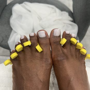 North Park Nail Lounge - Regular Pedicure in White Veil - Nail Salons Near Me - San Diego, California North Park Nail Lounge - Regular Pedicure in White Veil - Nail Salons Near Me - San Diego, California