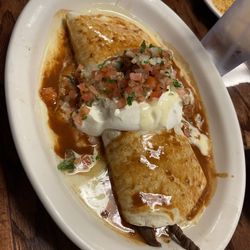 El Azul Grande - Burrito California with steak