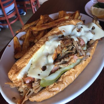 Slanted Tree Kitchen & Taproom - Cuban sandwich - the pulled pork was the star - Burgers Near Me - Fairfield, California