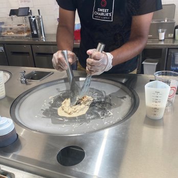 Sweet Charlie's - Rolling the ice scream - Ice Cream & Frozen Yogurt Near Me - New Hyde Park, New York Sweet Charlie's - Rolling the ice scream - Ice Cream & Frozen Yogurt Near Me - New Hyde Park, New York