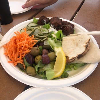 Dirt Farm Brewing - Food truck: Falafel platter - Breweries Near Me - Bluemont, Virginia