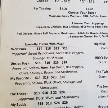 RICK’S PIZZA, BEER, & MORE - 265 Photos & 279 Reviews - 1305 N Virginia ...