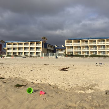 The Wayfarer San Diego - View of hotel from the ocean's edge - San Diego, CA
