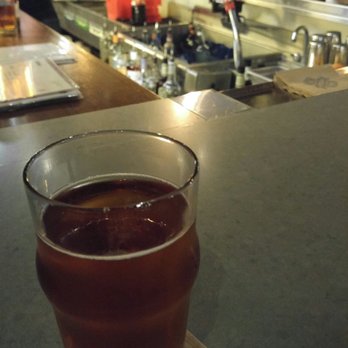 Eureka! - Bar...were doing a steal the glass promo so you could keep the pint glass with some of the beers - Burgers Near Me - Claremont, California