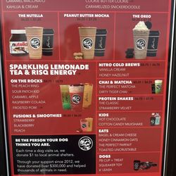 Bentley’s Coffee - Updated menu!