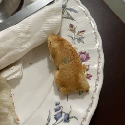mold on bun. mold on bun.
