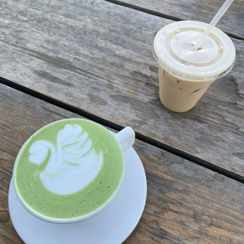 Arcade Coffee Roasters - iced latte - Coffee & Tea Near Me - Riverside, California