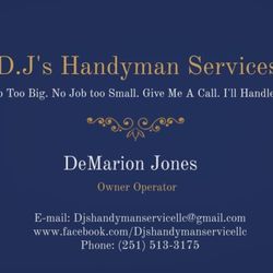 Dj’s Handyman service