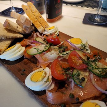 Daily Gather - Smoked Salmon Board was so good. - Breakfast & Brunch Near Me - Houston, Texas Daily Gather - Smoked Salmon Board was so good. - Breakfast & Brunch Near Me - Houston, Texas