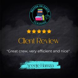 Heaven On Earth Cleaning - Google Review