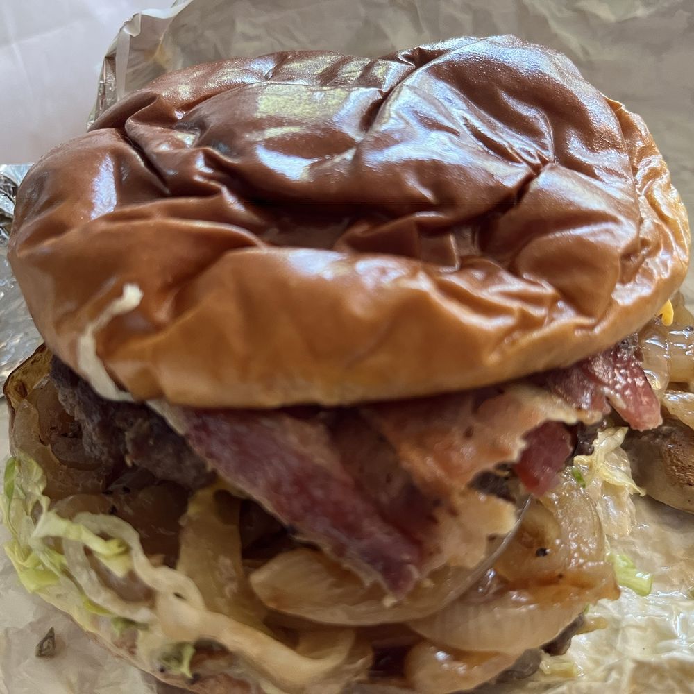 Bacon cheese burger Bacon cheese burger