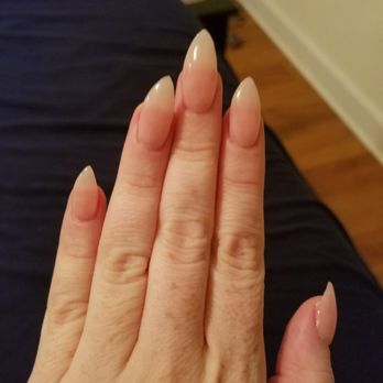 Divine Nail Spa - I love these stiletto nails Ashly did for me. - Nail Salons Near Me - Alexandria, Virginia