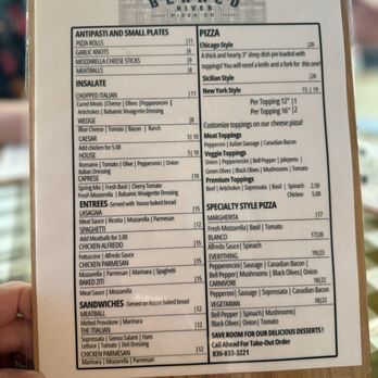 Blanco River Pizza Co - Menu 8/2025 - Pizza Near Me - Blanco, Texas