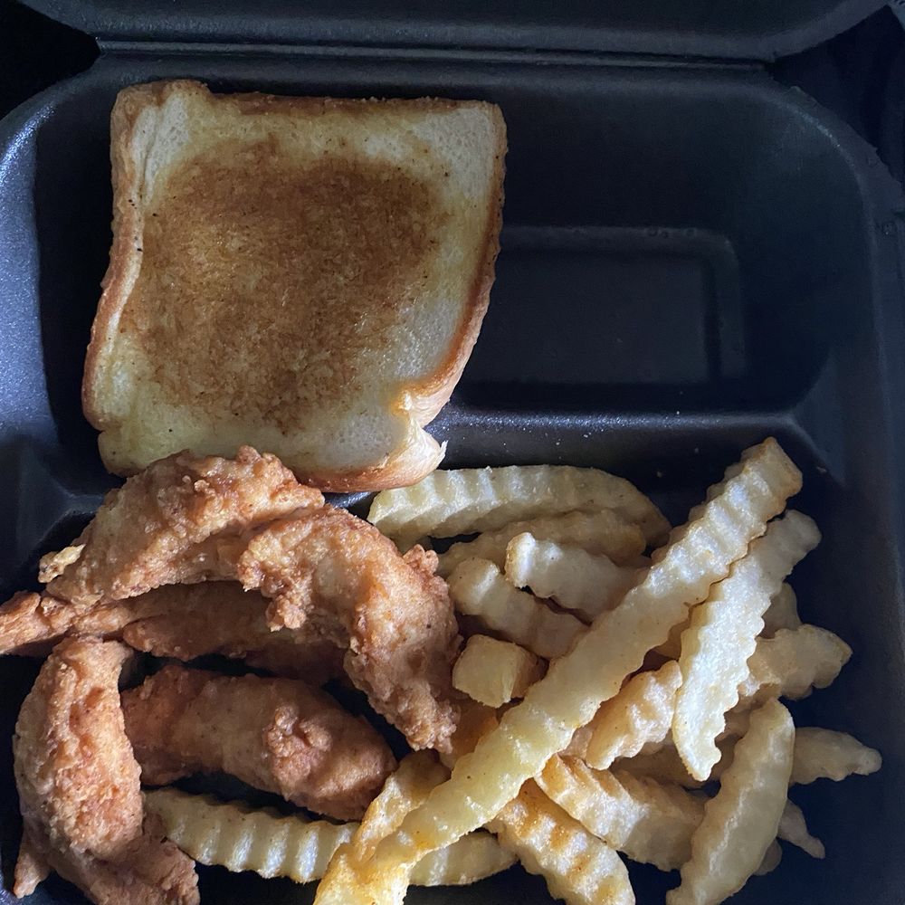 Chicken finger plate