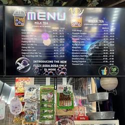 The menu