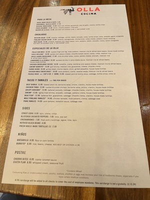 Menu photo 7 Olla Cocina San Jose, CA Menu photo 7 Olla Cocina San Jose, CA