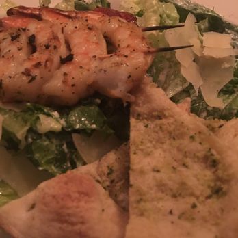Weber Grill Restaurant - Caesar Salad with shrimp. Pretty good, the bread was oddly tough. - Steakhouses Near Me - Indianapolis, Indiana Weber Grill Restaurant - Caesar Salad with shrimp. Pretty good, the bread was oddly tough. - Steakhouses Near Me - Indianapolis, Indiana