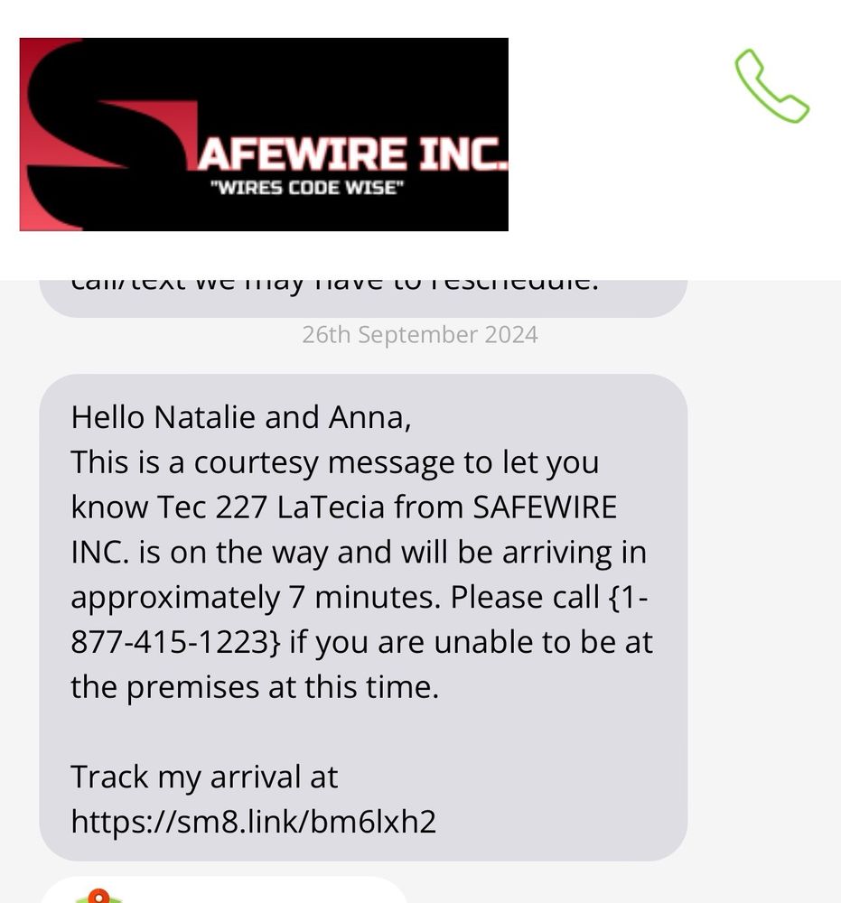 Slide of Safewire
