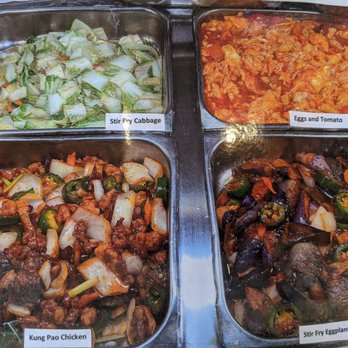 Hsin Hsin Shau May Deli - Menu with veggies. Stir fry cabbage, egg and tomato, stir fry eggplant, Kung Pao chicken. - Chinese Near Me - Arcadia, California Hsin Hsin Shau May Deli - Menu with veggies. Stir fry cabbage, egg and tomato, stir fry eggplant, Kung Pao chicken. - Chinese Near Me - Arcadia, California