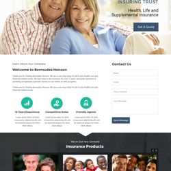 Website Jungle - Website Design for a Jersey City based Insurance Brokerage.