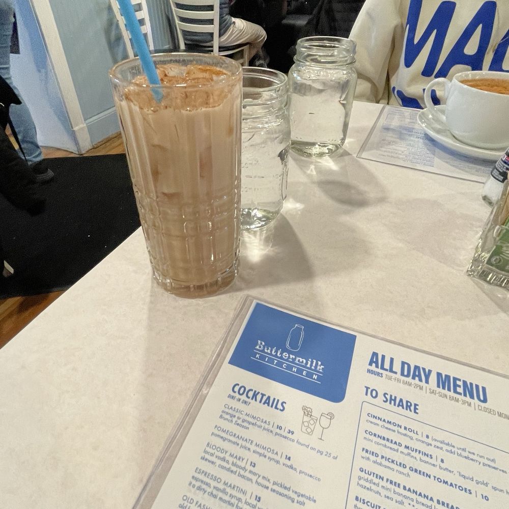 Buttermilk Kitchen - Iced chai - Breakfast & Brunch Near Me - Atlanta, Georgia