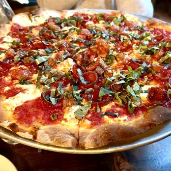 Rubirosa - Small Rubirosa Supreme Pizza - Italian Near Me - New York, New York Rubirosa - Small Rubirosa Supreme Pizza - Italian Near Me - New York, New York