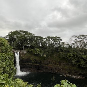 Rainbow Falls - View from bottom - Parks Near Me - Hilo, Hawaii