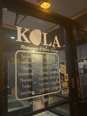 Kola Restaurant & Ultra Lounge by null